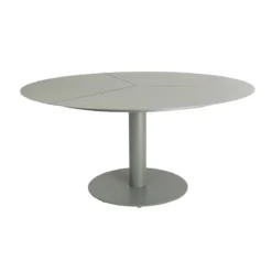 Grote tuintafel aluminium rond 150 cm - Brafab Peace