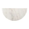Halfronde wandtafel marmer en hout - Richmond Interiors Mayfield