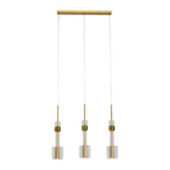 Hanglamp goud en glas 73 cm - Kare Design Candy Bar Gold