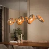 Hanglamp met metalen ringen - Santa Hover