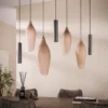 Hanglamp met organische glazen kappen - Santa Cocoon