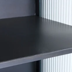 Hoge wandkast met ribbelglas - Kare Design Gomera