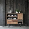 Hoog dressoir teak hout - DTP Home Odeon