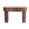 Hout bureau met marmer - Kare Design Ruben