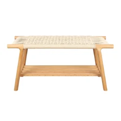 Houten bankje - Dutchbone Kintaro