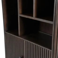 Houten boekenkast met latjes - Eleonora Remi