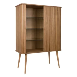Houten design wandkast - Zuiver Barbier