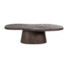 Houten salontafel organische vorm - Richmond Interiors Odile
