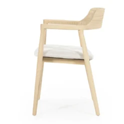 Houten stoel met armleuningen - Eleonora Yorick