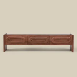 Houten tv-meubel vintage design - Bodio Bruce