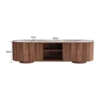 Hout TV-meubel met marmer - Kare Design Ruben