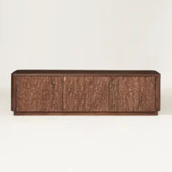 Hout TV-meubel met relief - Bodio Bosco