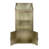 IJzeren vitrinekast vintage goud - Dutchbone Monviso