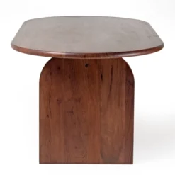 Japandi eettafel ronde hoeken - Bodio Yuna