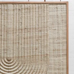 Japandi wandpaneel naturel beige - Must Living Japanese Garden