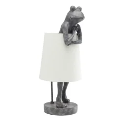 Kikkerfiguur tafellamp grijs - Kare Design Frog Grey