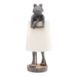 Kikkerfiguur tafellamp grijs - Kare Design Frog Grey