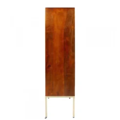 Kledingkast mangohout messing - Kare Design Muskat