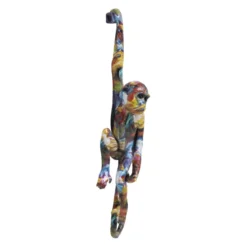 Kleurrijke aap wanddeco - Kare Design Hanging Ape Colorful