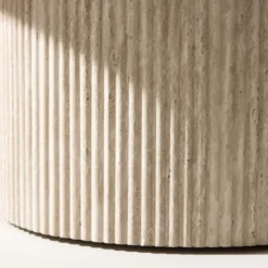 Lage salontafel met ribbels - Lavis Haron