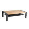 Lage tuintafel teakhout alu - Brafab Amesdale