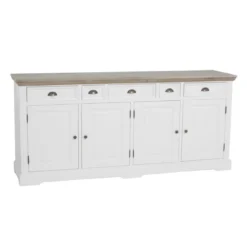 Landelijk dressoir wit 200 cm - Tower Living Fleur