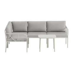 Loungeset hoekbank met tafel - Lavis Hydra