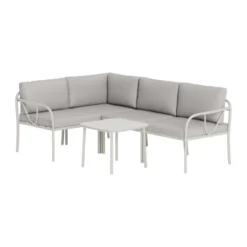 Loungeset hoekbank met tafel - Lavis Hydra