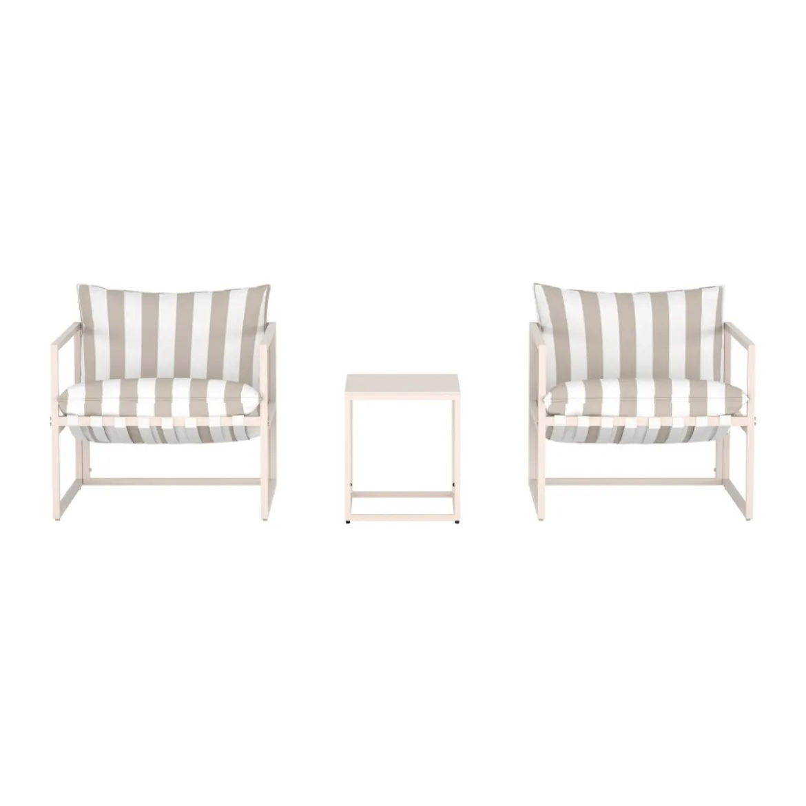 Loungeset met kussens en tafel - Lavis Messina