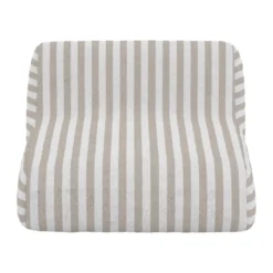 Luxe ligkussen beige wit gestreept - Lavis Redang