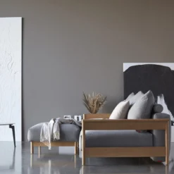 Luxe slaapbank Scandinavisch - Innovation Living Malloy Wood
