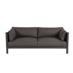 Luxe tuinbank gestoffeerd aluminium - Brafab Brad