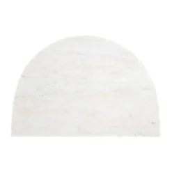 Marmeren nachtkastje beige wit - Richmond Interiors Lansky