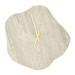 Marmer klok organische vorm - By-Boo Artem