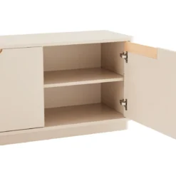 Mat tv-meubel grijsbeige - Bodio Twist