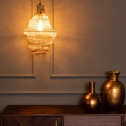 Metaalgaas hanglamp - Dutchbone Luca M