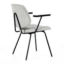 Moderne eetkamerstoel met arm - Eleonora Lynn