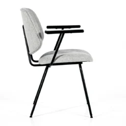 Moderne eetkamerstoel met arm - Eleonora Lynn
