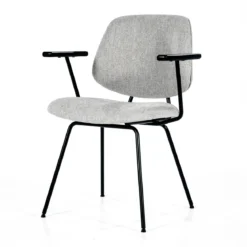 Moderne eetkamerstoel met arm - Eleonora Lynn