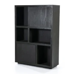 Moderne kast van zwart eiken - Eleonora Helsinki