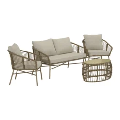 Moderne loungeset van wicker - Lavis Lipari