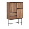 Moderne wandkast teakhout - DTP Home Metropole