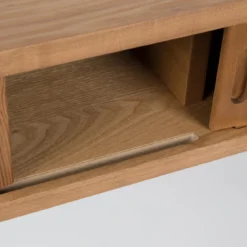 Modern houten bureau - Zuiver Barbier