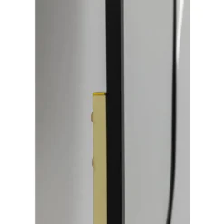Muurspiegel zwart met goud - Kare Design Alice