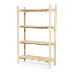 Open vakken kast eiken hout - Eleonora Selbu