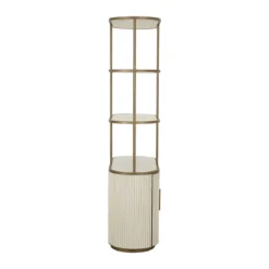 Open wandkast beige goud - Richmond Interiors Tivoli