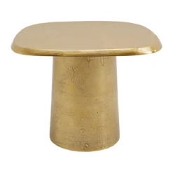 Organische salontafel aluminium goud - Kare Design Bossy Organic