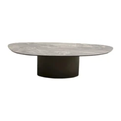 Organische salontafel keramiek - Kare Design Paso