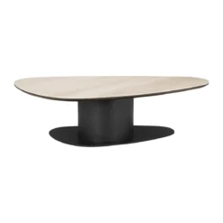 Organische salontafel travertine - Richmond Interiors Ritz