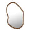Organische spiegel hout - Dutchbone Ashley Walnut